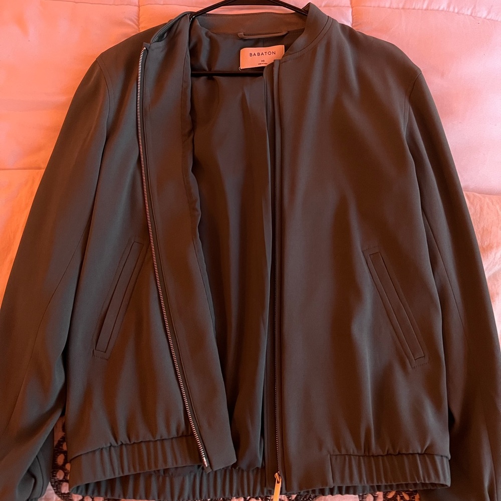Teal Babaton Bomber
